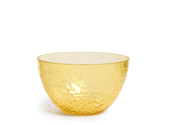 YELLOW PLASTIC BOWL