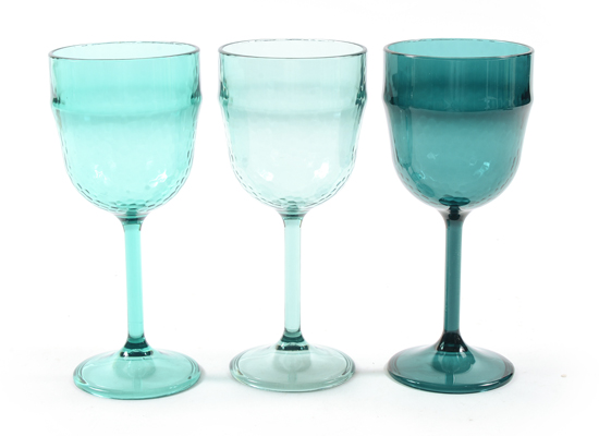 PLEXI WINE GLASSE SET 6