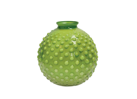 GREEN BUBBLE VASE